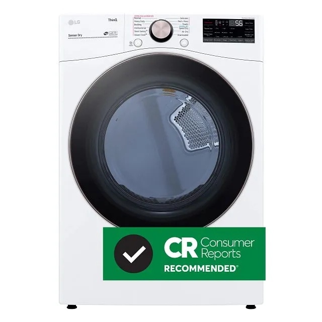 LG DLEX4000W electric dryer